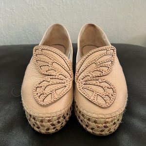 Sophia Webster Bibi Butterfly Espadrille Flat